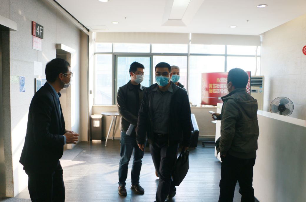 万众一心，，携手抗疫 | 筼筜街道主任苏克一行莅临云顶集团指导复工情形